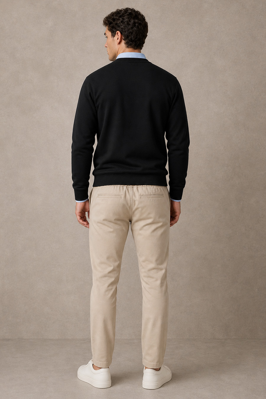 4-basic-set-d-mauro-sweatshirt-beige-panteloni-chino