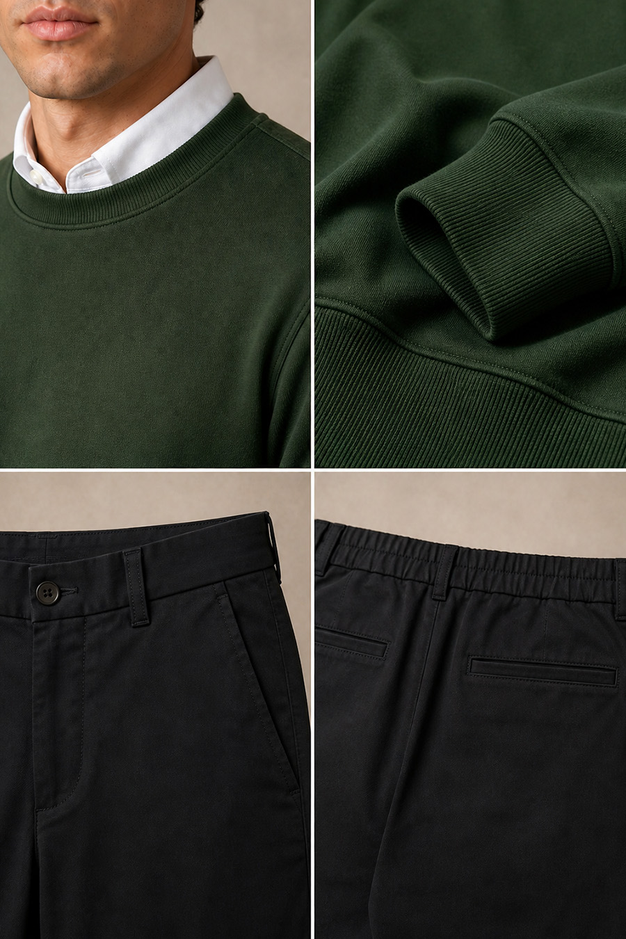 5-basic-set-e-prasino-sweatshirt-mauro-panteloni-chino