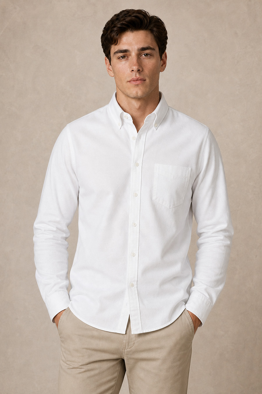 6-basic-set-f-leuko-poukamiso-beige-panteloni-chino