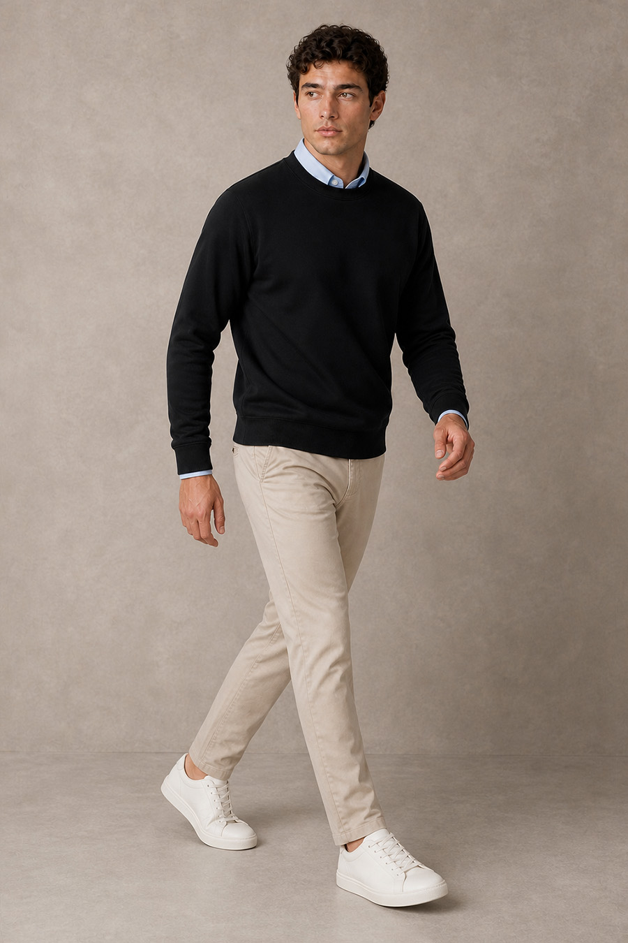 6-basic-set-f-mauro-sweatshirt-beige-panteloni-chino