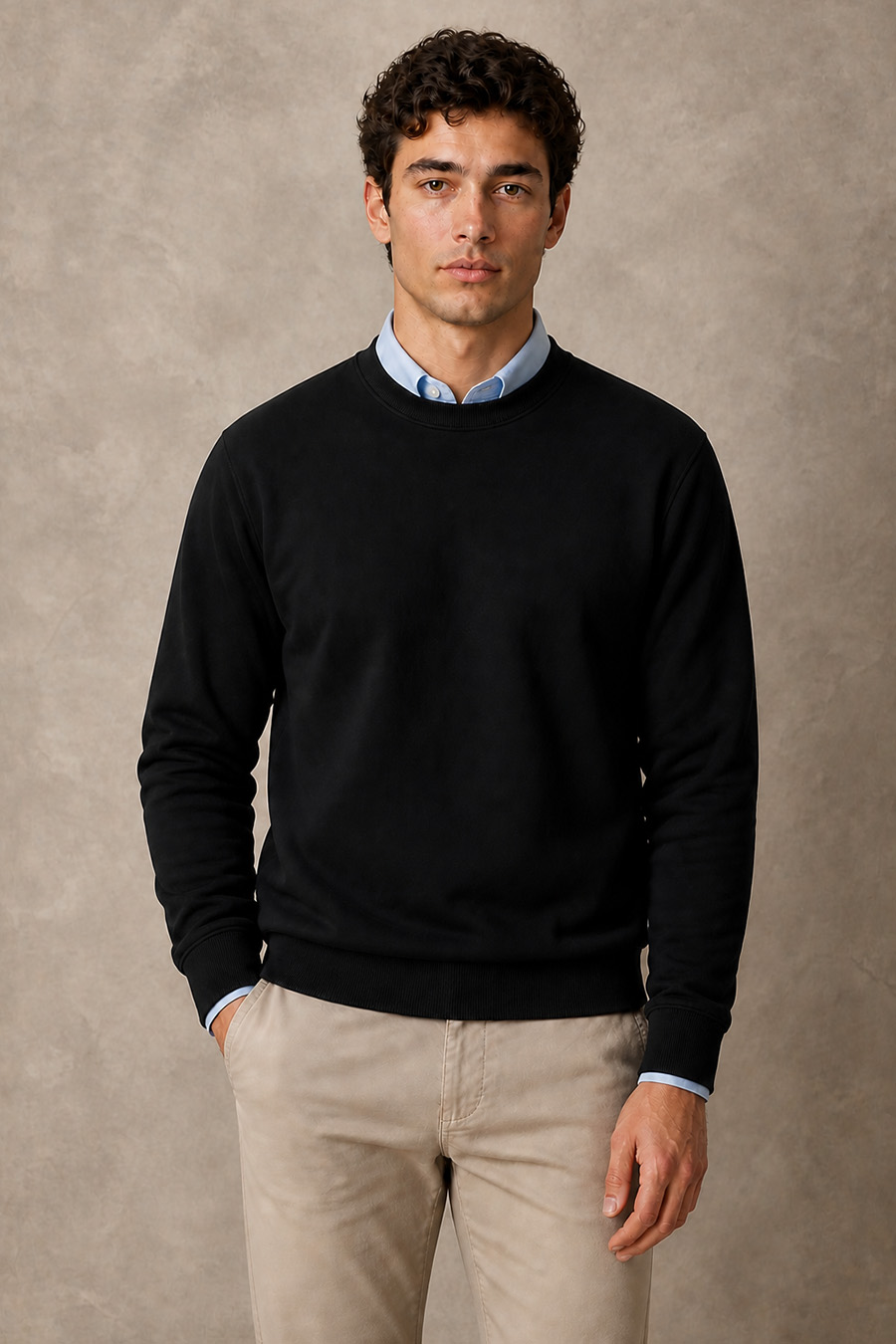 7-basic-set-g-mauro-sweatshirt-beige-panteloni-chino