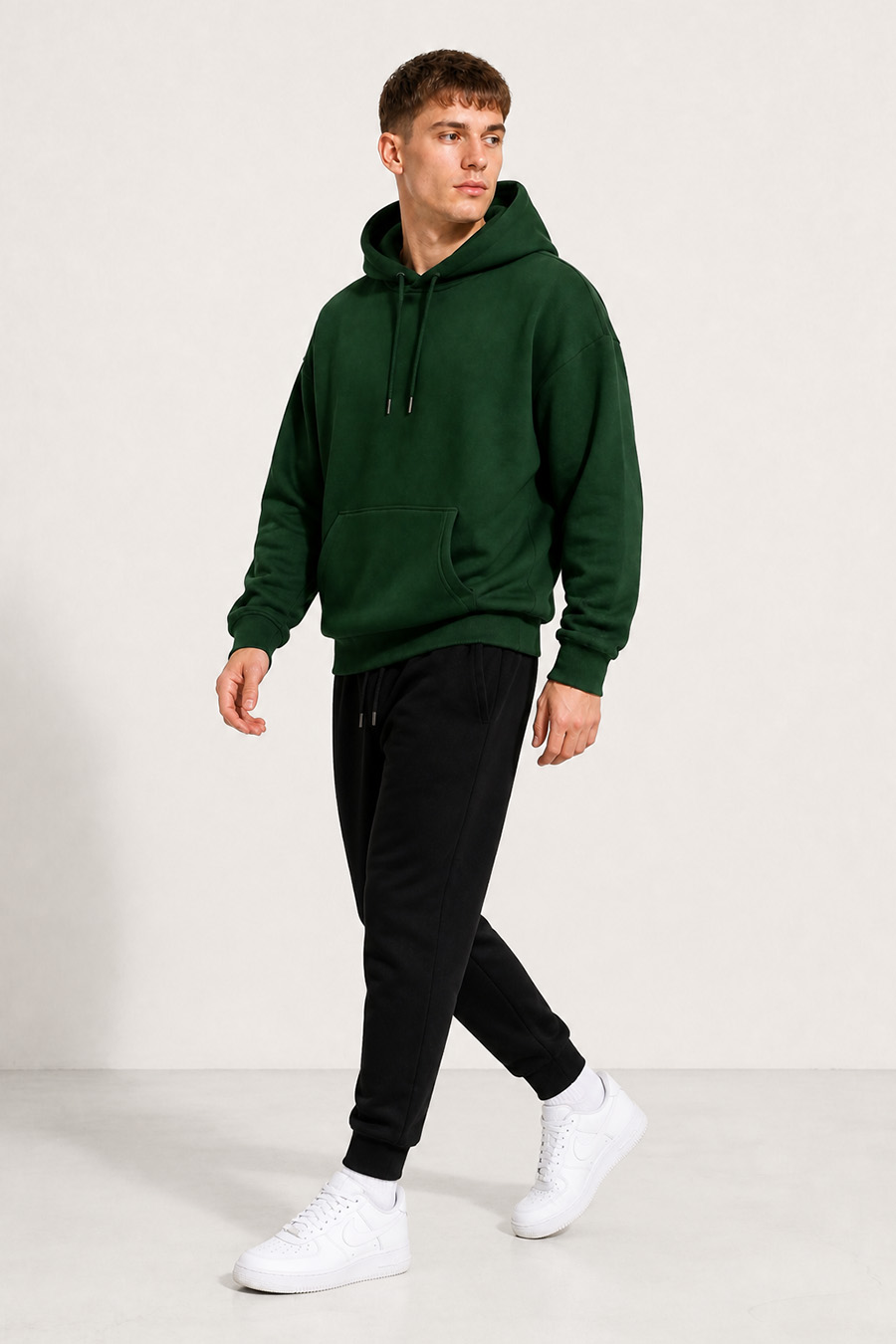9-basic-set-i-prasino-hoodie-mauri-forma