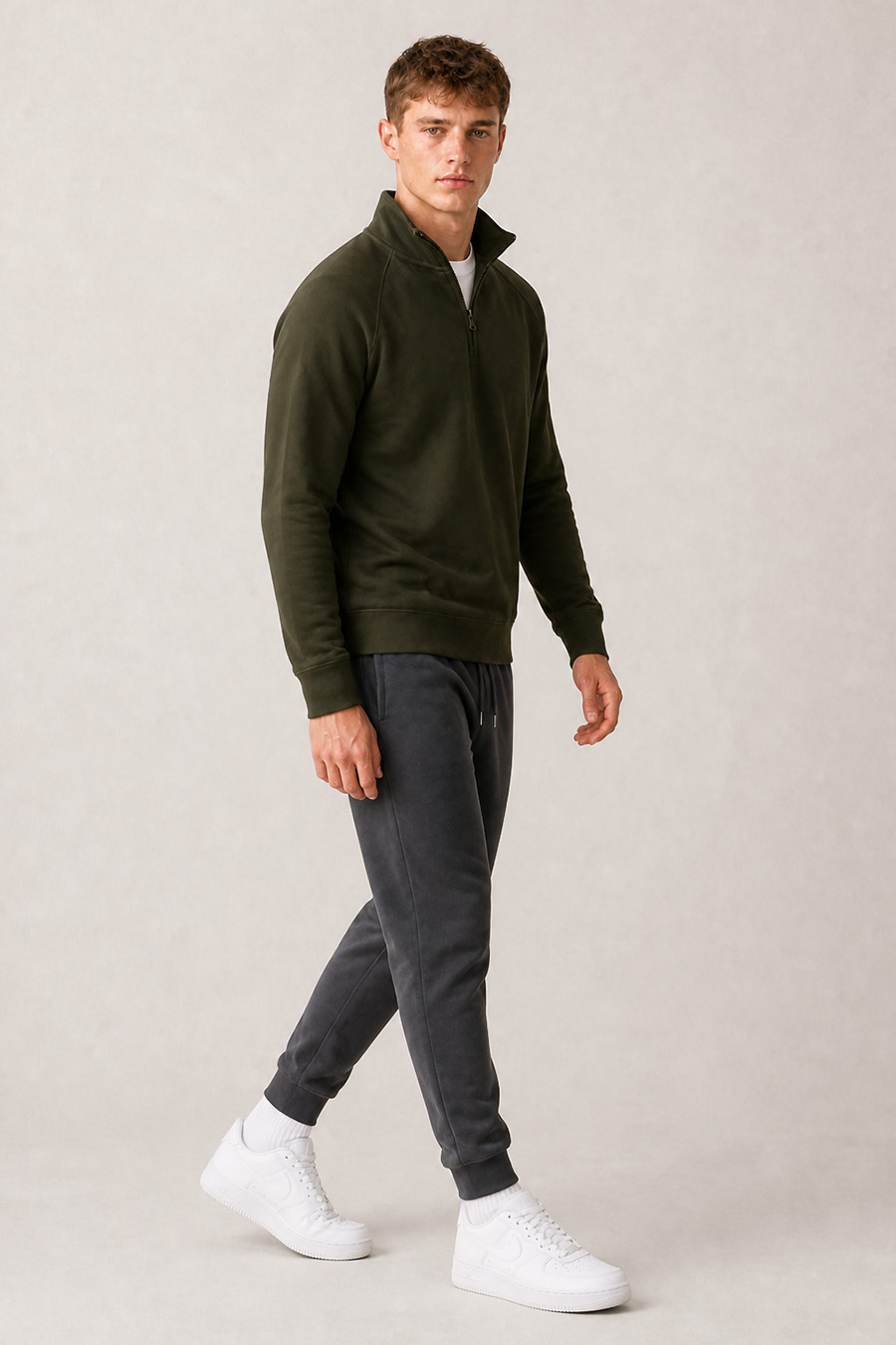 9-basic-set-i-xaki-halfzip-iron-gray-forma