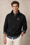 Alpes Ski Club, Φούτερ Half Zip σε Μαύρο Χρώμα