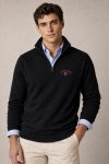 Alpine Spirit Mini, Φούτερ Half Zip σε Μαύρο Χρώμα