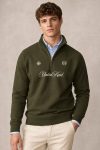 Φούτερ Half Zip United Kind Athletic σε Χακί Χρώμα