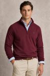 Grey Deer, Φούτερ Half Zip σε Μπορντώ Χρώμα