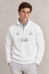 Noble Division, Φούτερ Half Zip σε Λευκό Χρώμα