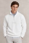 Saint Tropez Ivory, Φούτερ Half Zip σε Λευκό Χρώμα