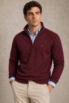 Red Rider, Φούτερ Half Zip σε Μπορντώ Χρώμα