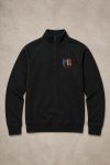 Vintage Ski, Φούτερ Half Zip σε Μαύρο Χρώμα