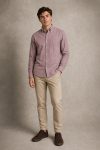 Σετ Πουκάμισο Oxford Dusty Rose & Μπεζ Chino Παντελόνι