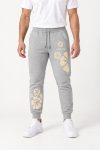 Floral Flow, Παντελόνι Φόρμας Σε Γκρι Χρώμα