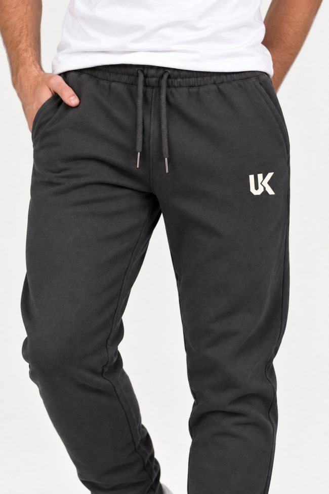 Athletic UK, Παντελόνι Φόρμας Σε Iron Grey Χρώμα