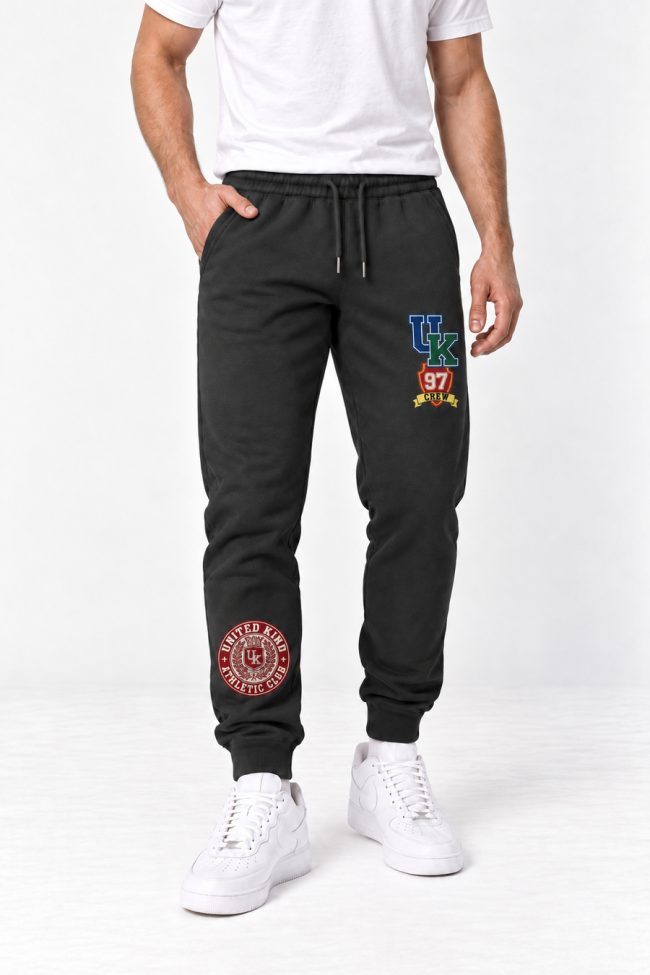 Athletic Crew, Παντελόνι Φόρμας Σε Iron Grey Χρώμα