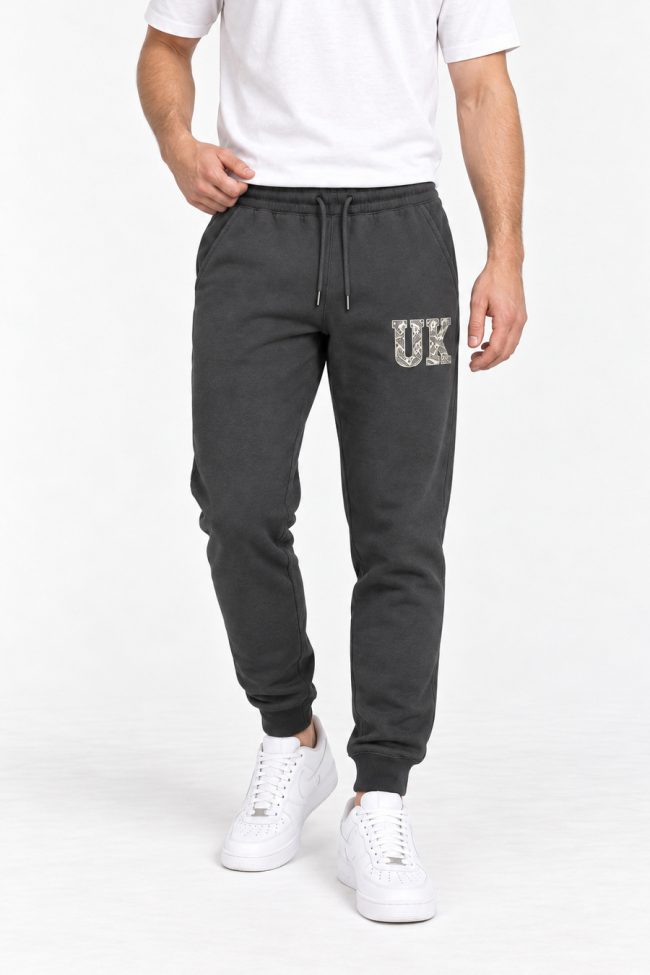 Paisley UK, Παντελόνι Φόρμας Σε Iron Grey Χρώμα